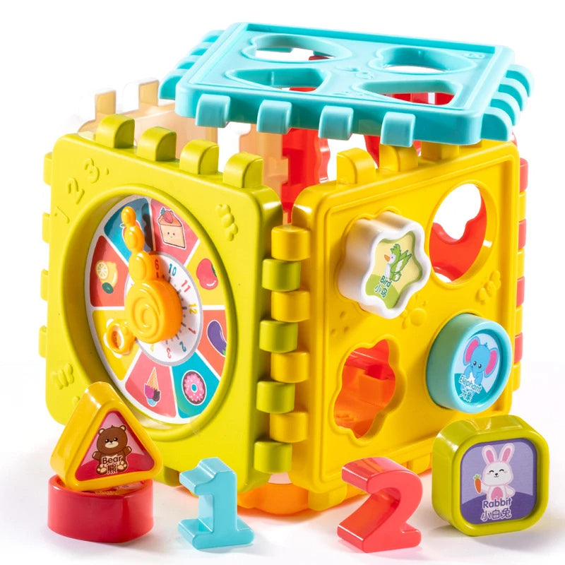 Toddler Activity Cube Shape SortingBaby Toys