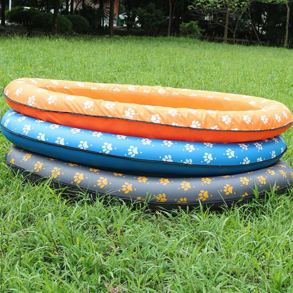 Inflatable Pet Swimming Pool Raft Bed