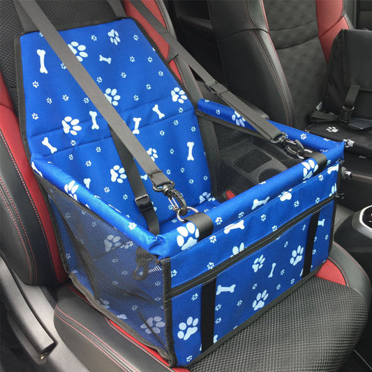 Dog Car Seat Travel Carrier Doggie Booster Cage